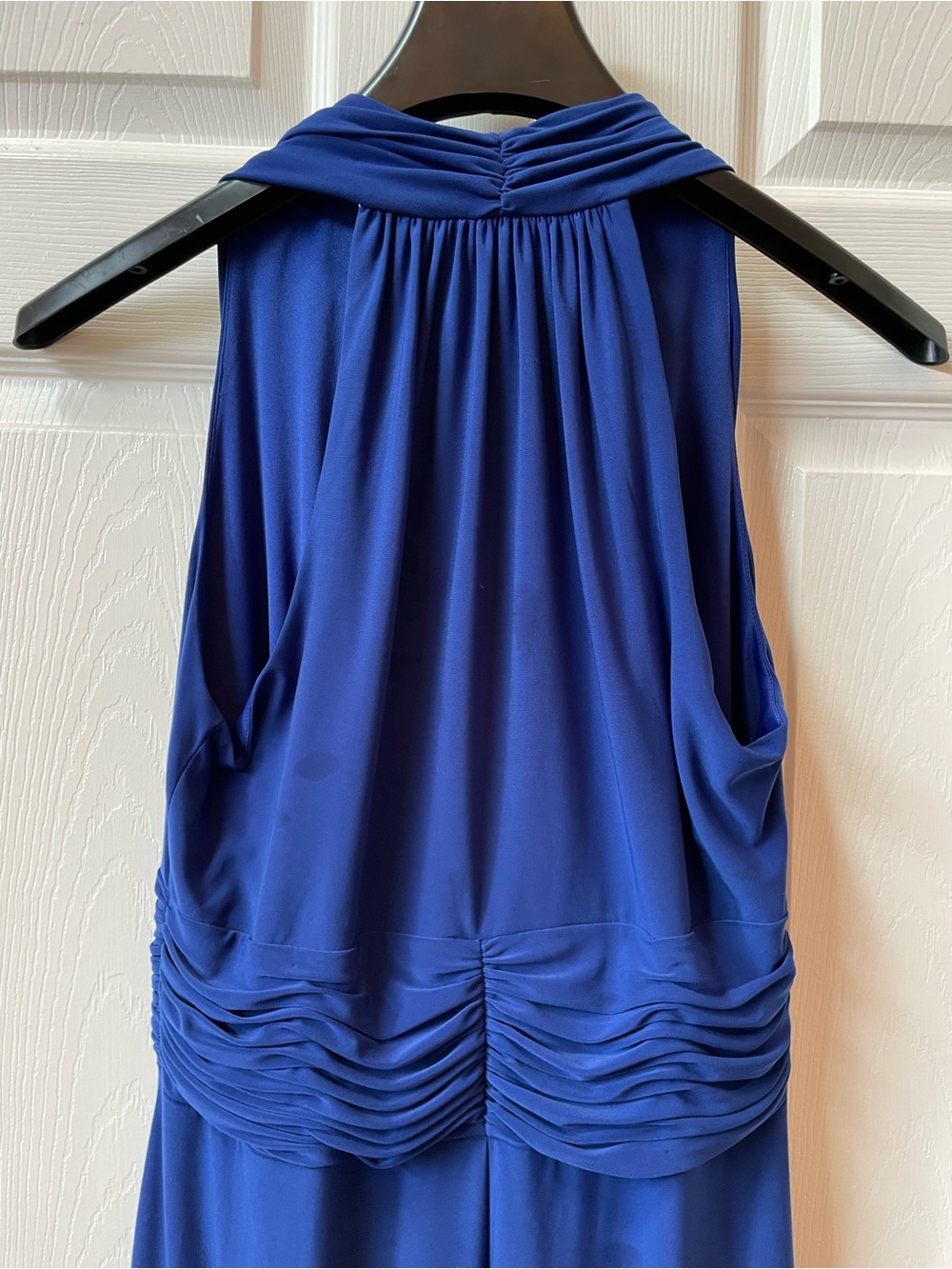 Evan Picone Royal Blue Sleeveless Maxi Dress - Picture 7 of 8